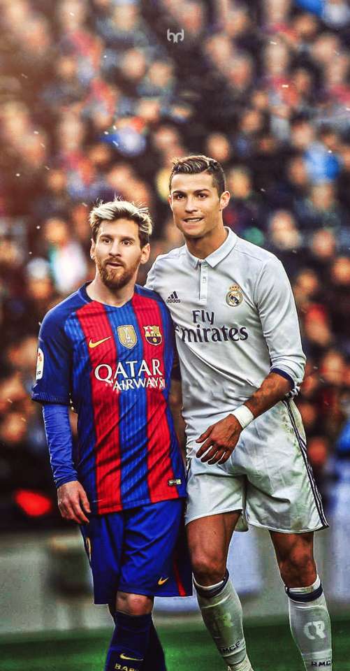 Messi och Christian Ronaldo Pussel online
