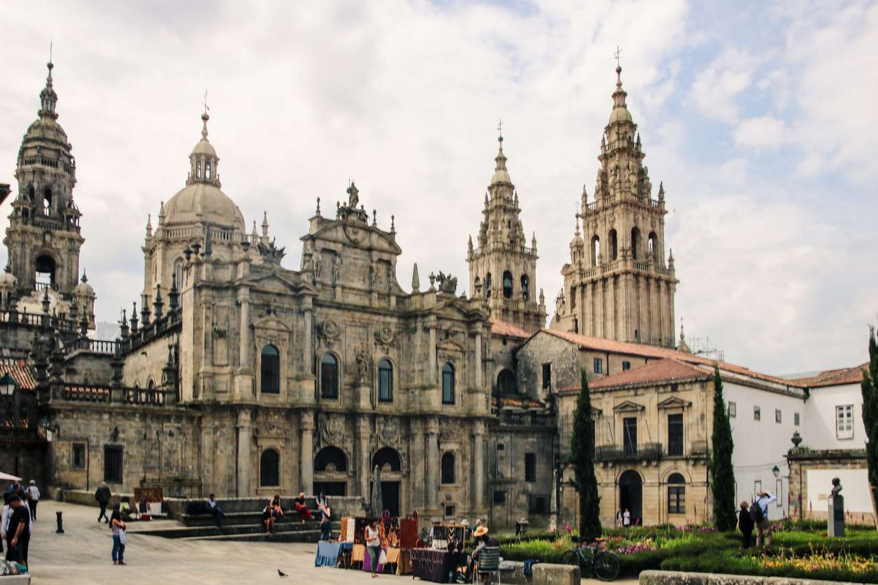 Santiago de Compostela Online-Puzzle