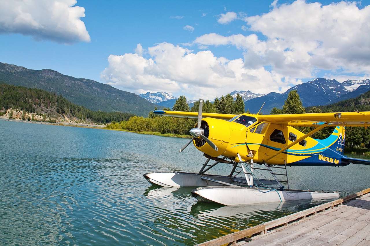 Small Plane Yellow jigsaw puzzle online
