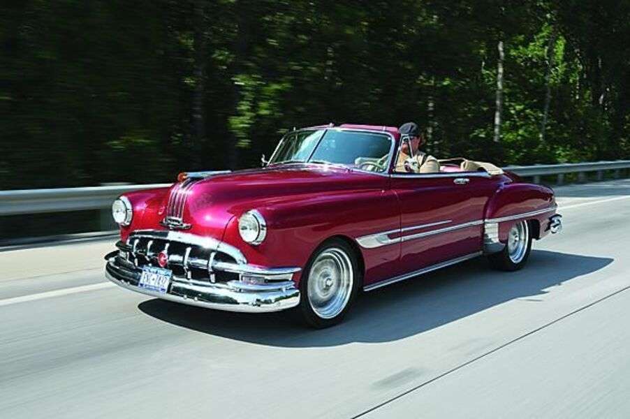 Car Pontiac Chieftain Convertible Year 1950 online puzzle