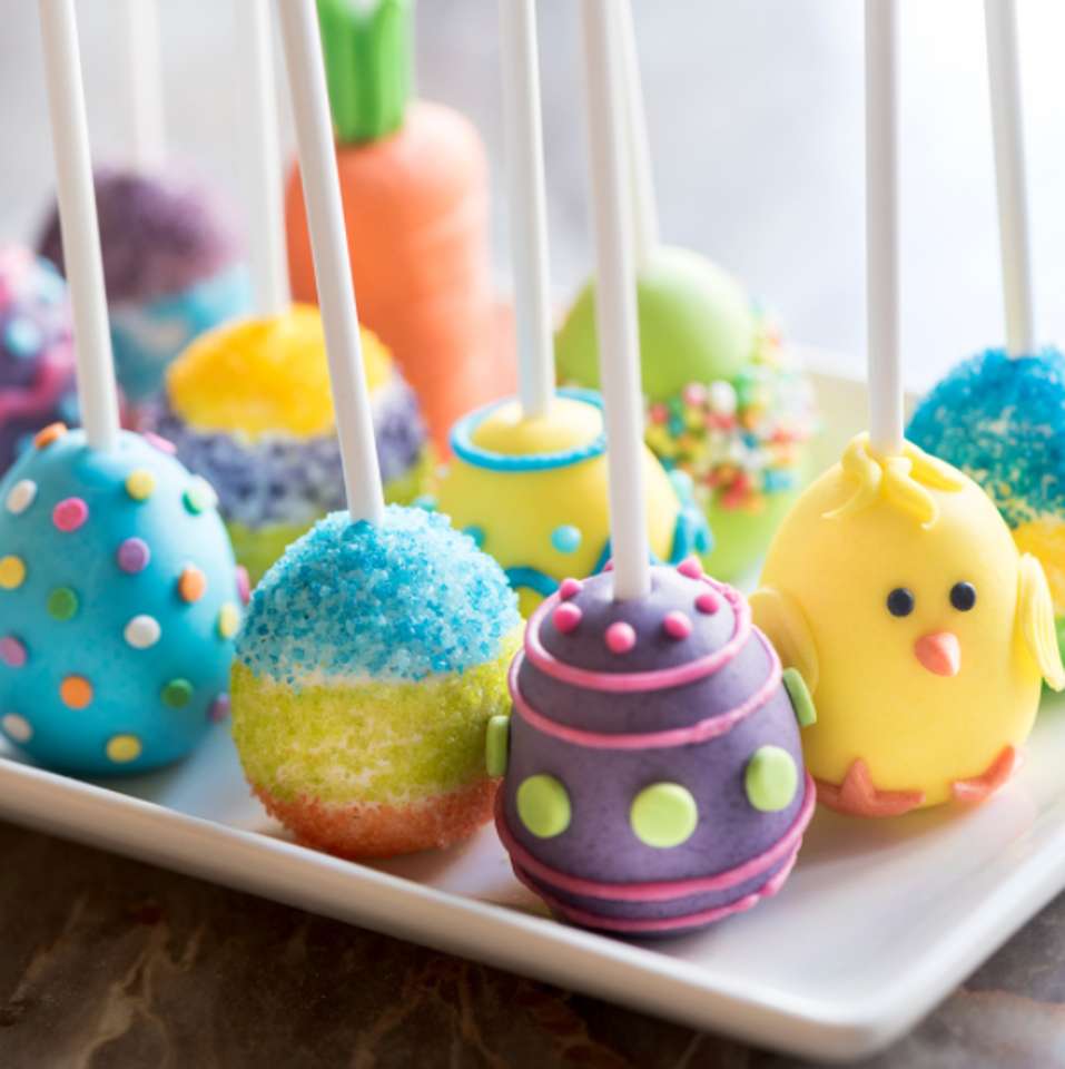 Easter Cake Pops jigsaw puzzle online