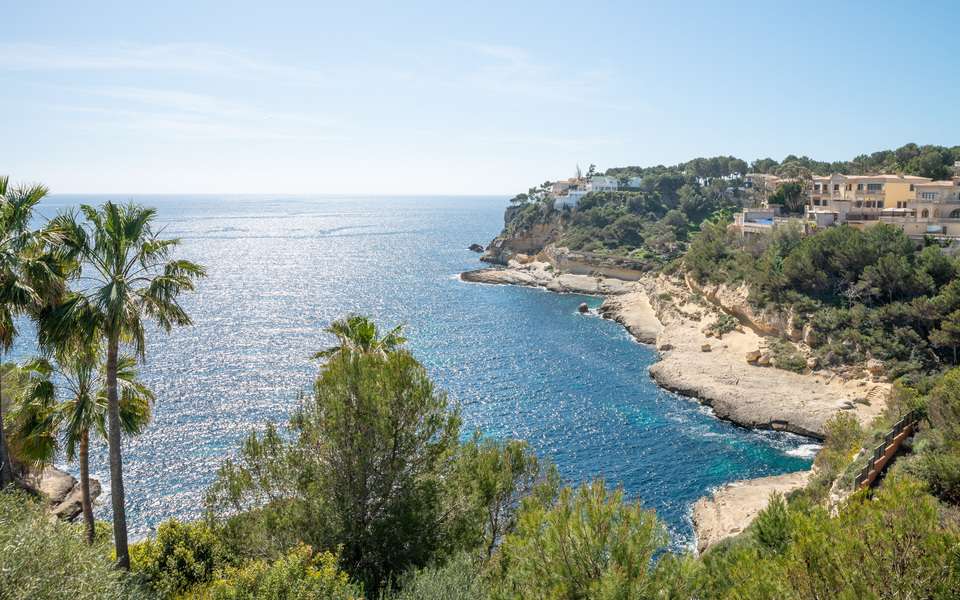 Uitzicht op zee in Mallorca Spanje (4) #6 legpuzzel online