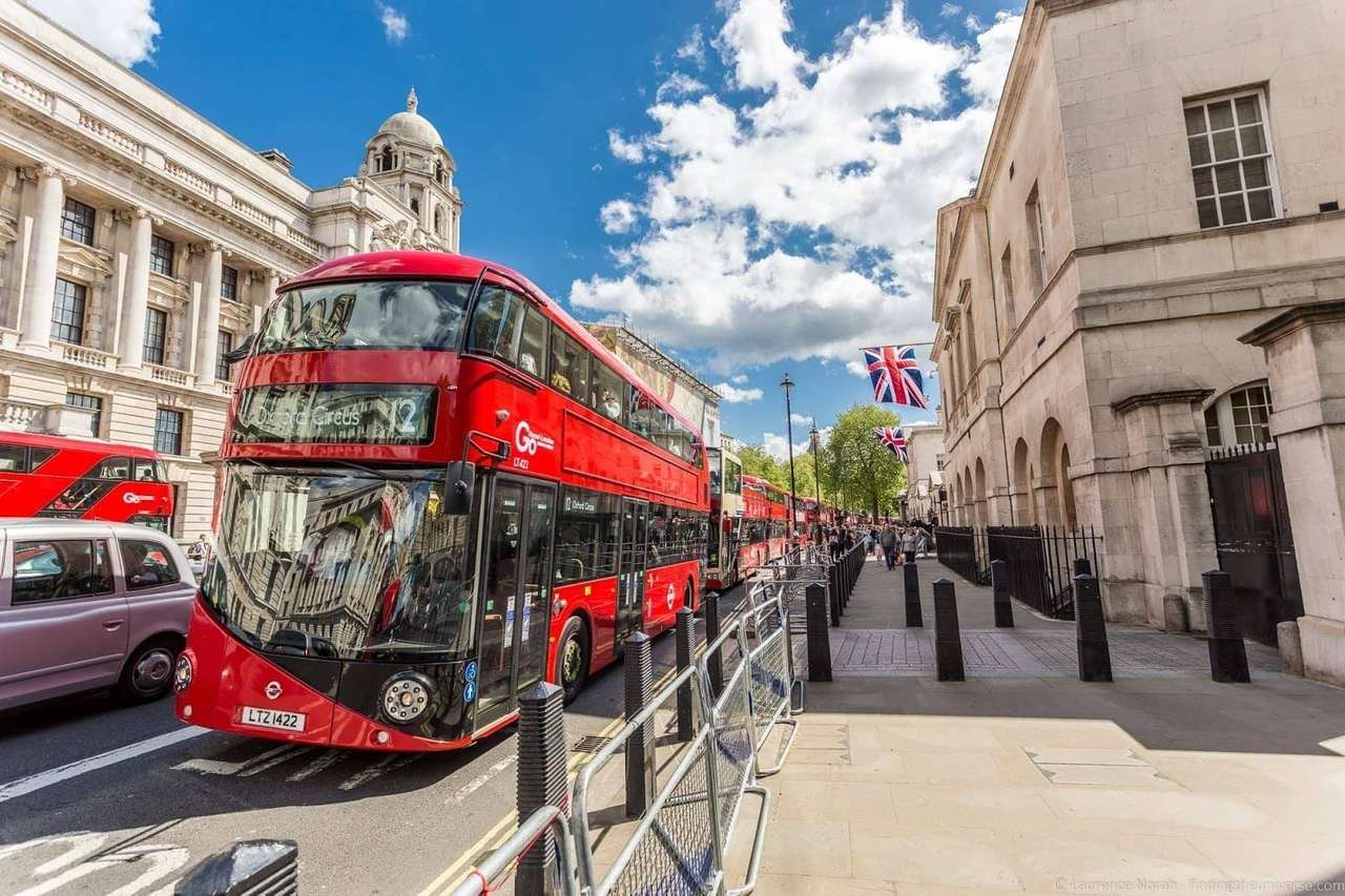Лондон автобус онлайн пъзел