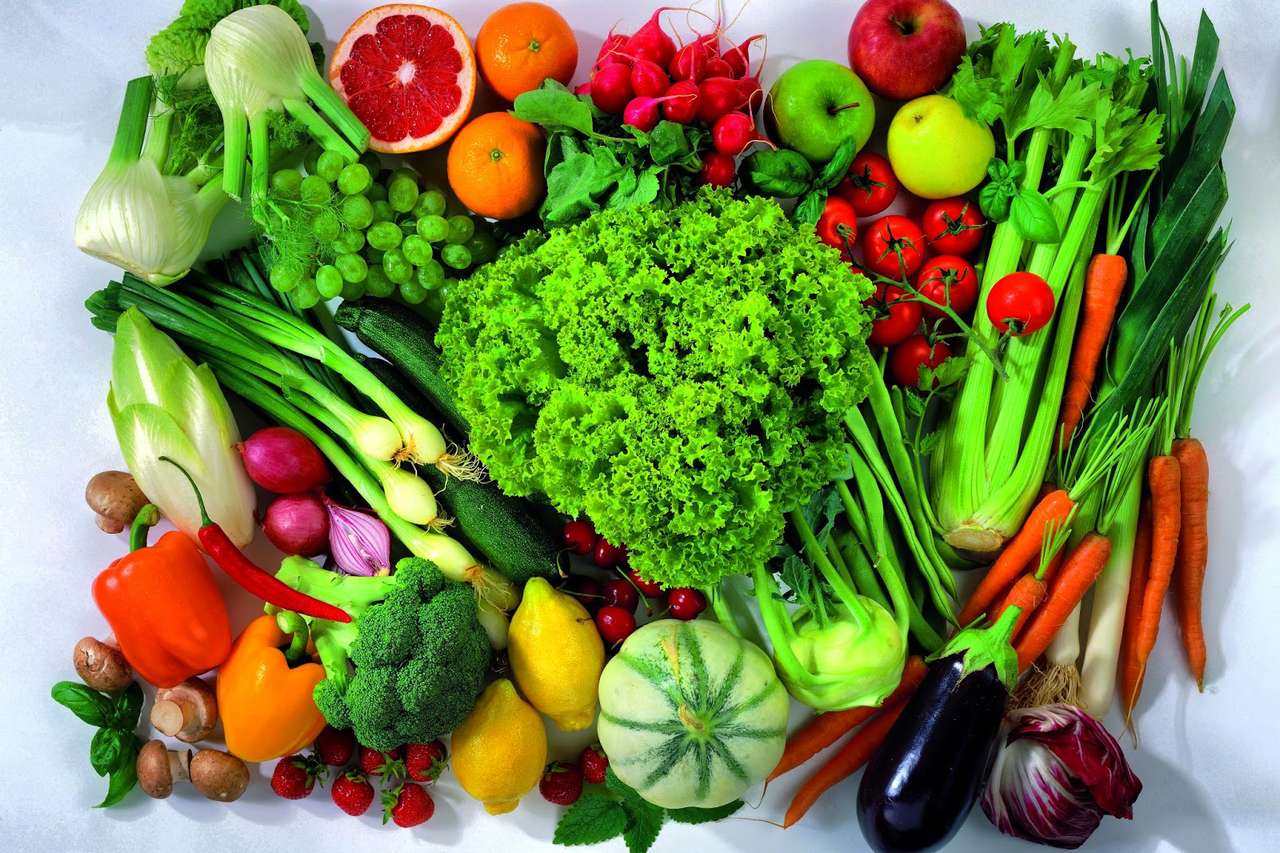 野菜と果物 ジグソーパズルオンライン