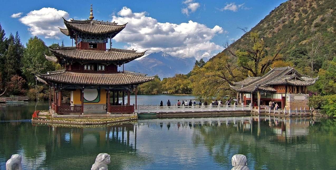 Pontos turísticos na China puzzle online