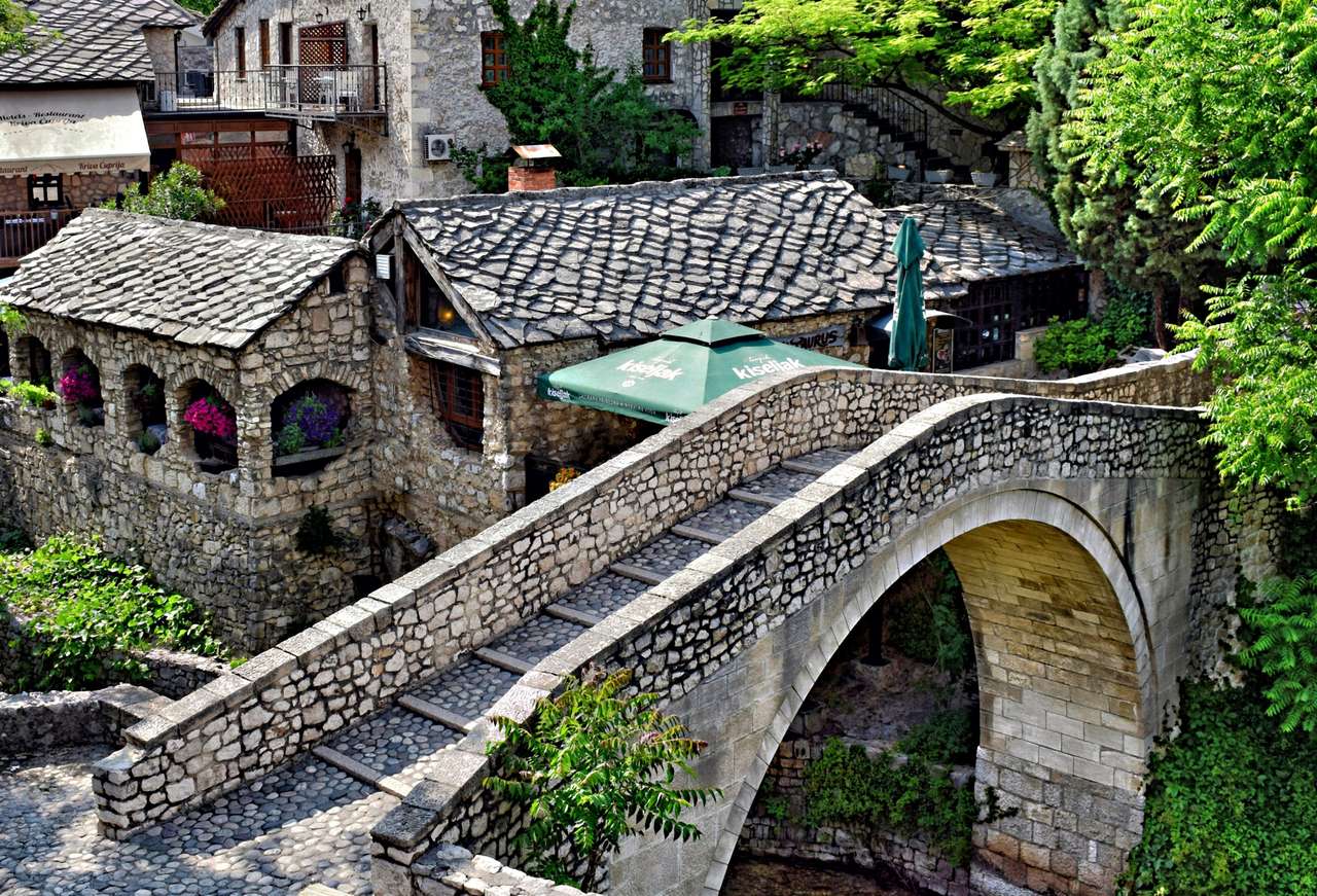 Kromme Brug, Mostar online puzzel