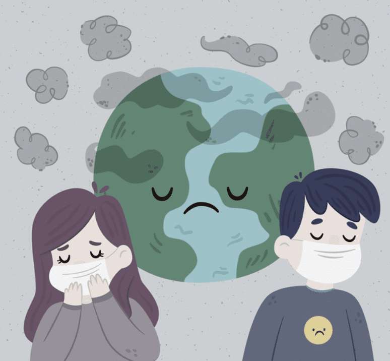 znečištění ovzduší online puzzle