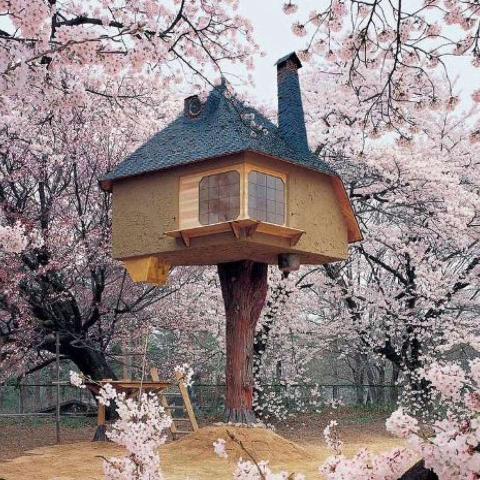 La maison de thé par T. Fujimori puzzle en ligne