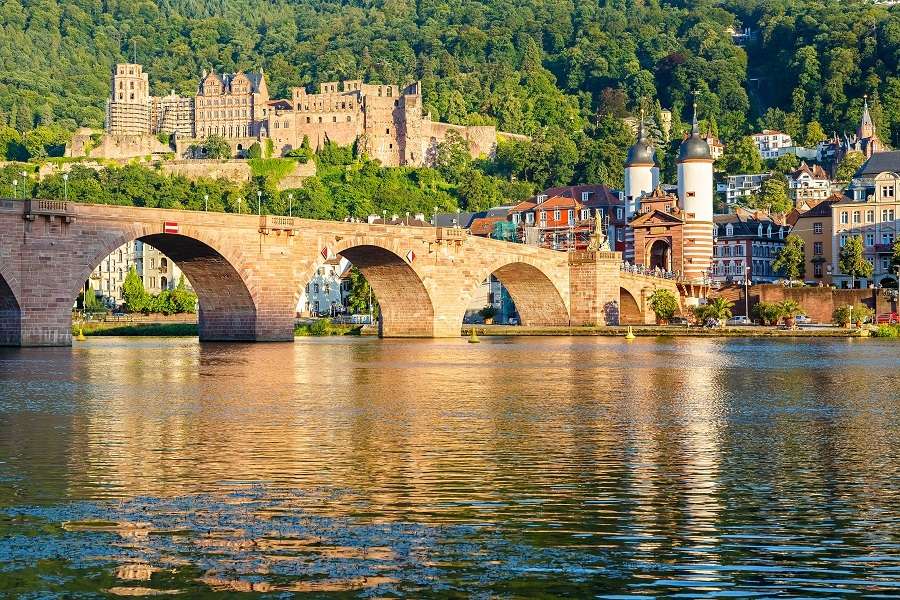 Orașul Heidelberg din Germania #7 jigsaw puzzle online