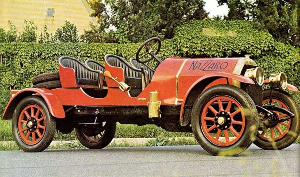 Автомобил на Назаро 1912 година онлайн пъзел