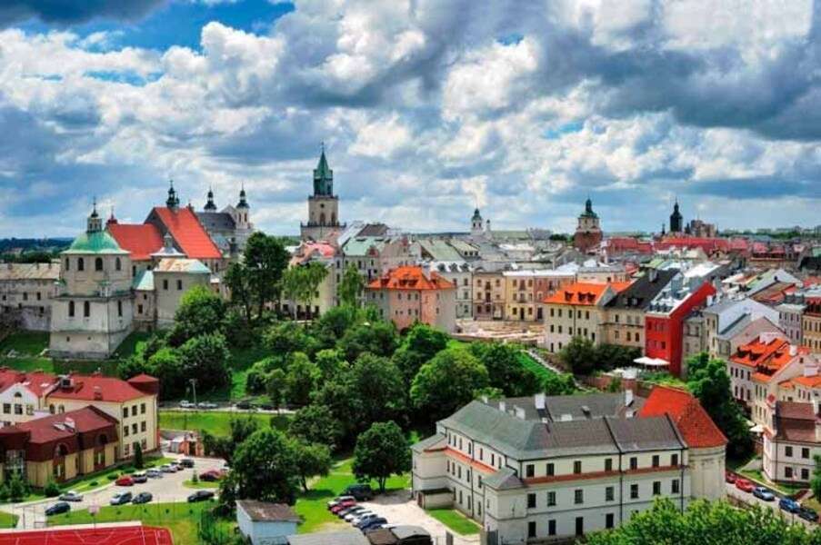 Město Lublin v Polsku #9 skládačky online