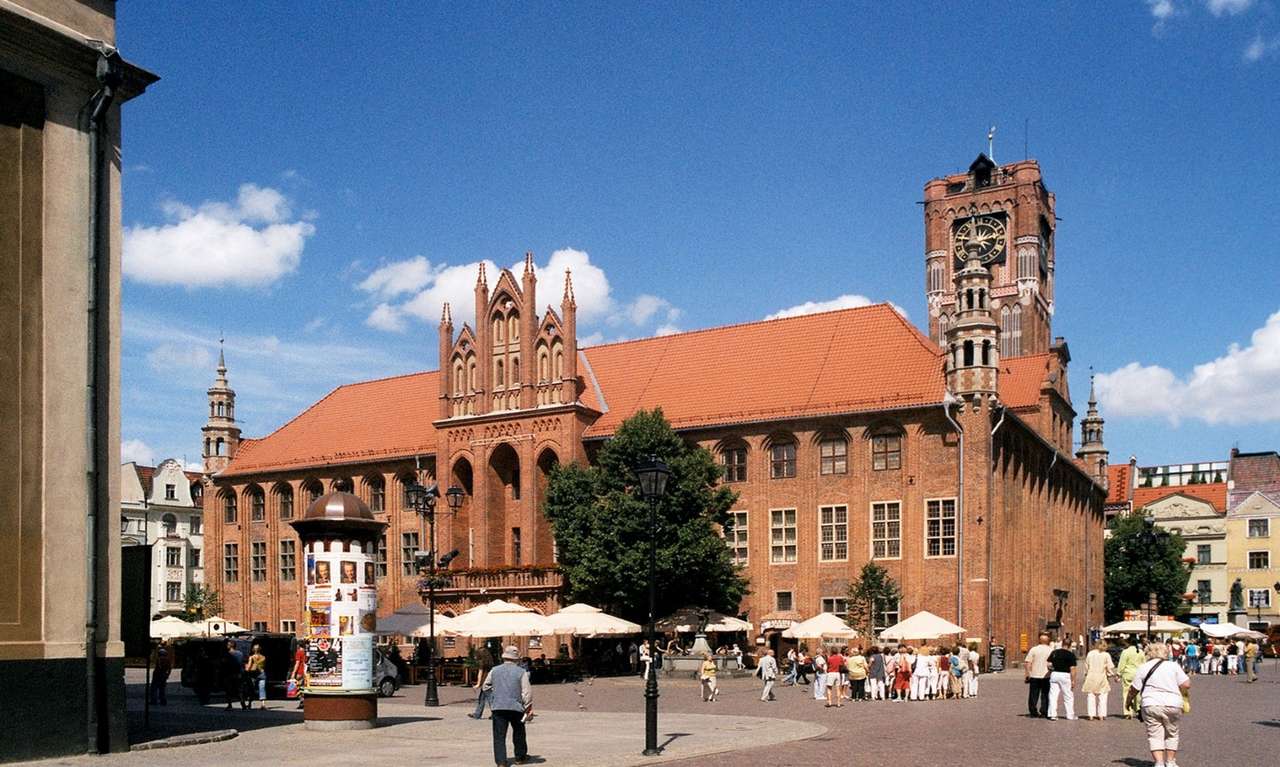 gemeentehuis in Toruń online puzzel