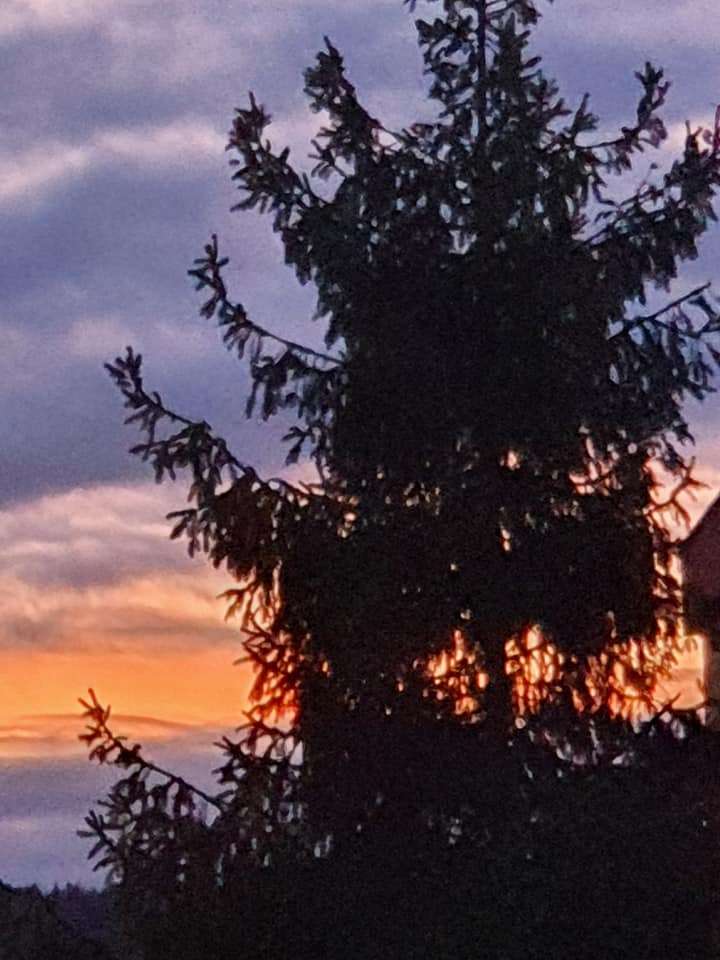 El atardecer rompecabezas en línea