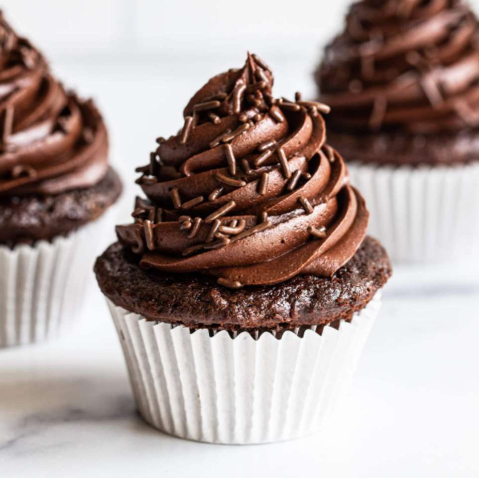 A legjobb csokoládé cupcakes kirakós online