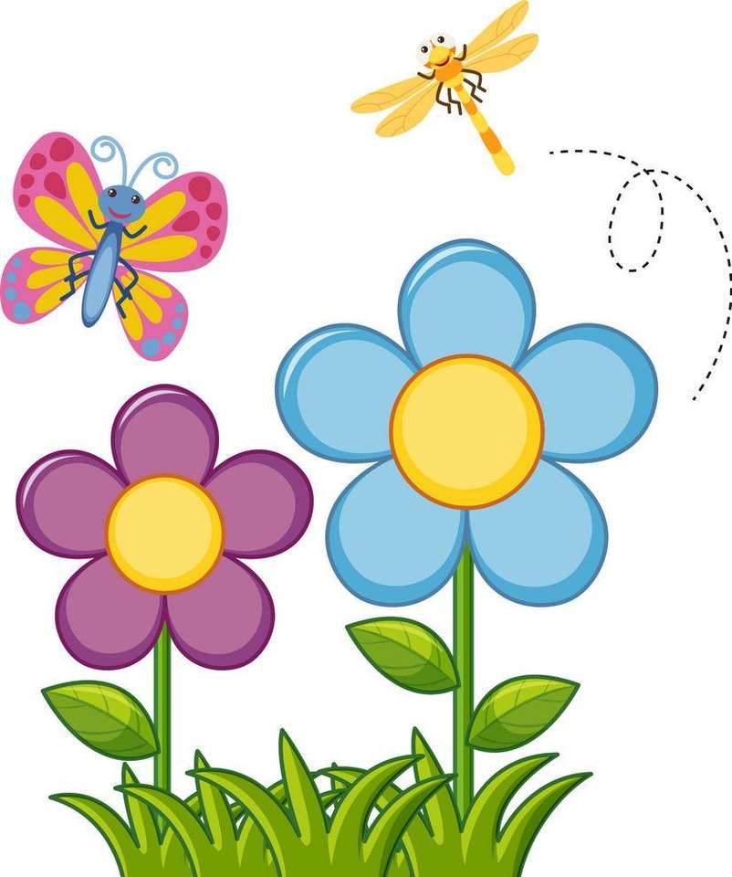 flori de primavara puzzle online