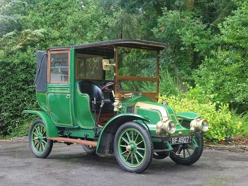 Autoturism Renault Tip AZ Landaulette An 1909 jigsaw puzzle online