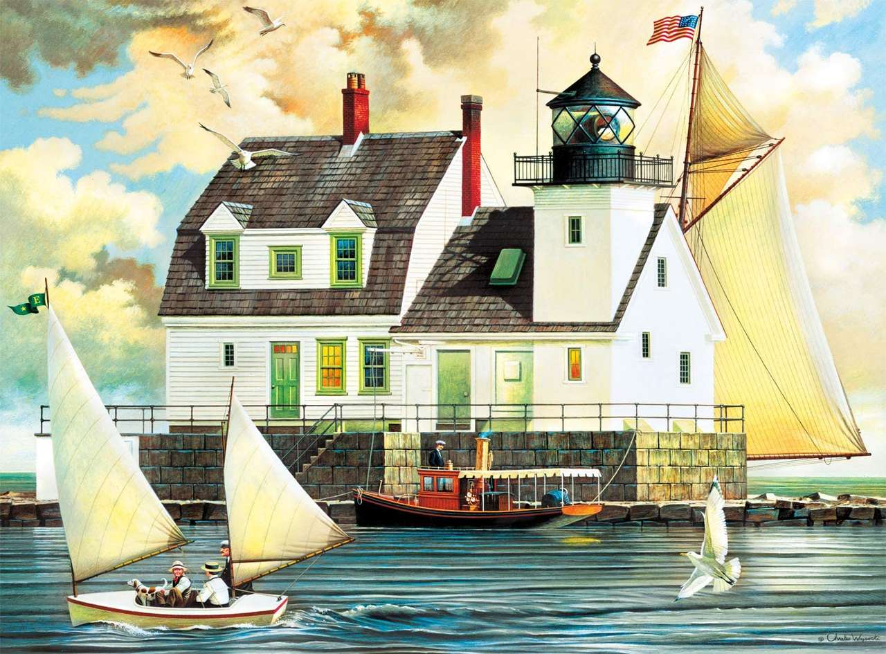 house in the harbor jigsaw puzzle online