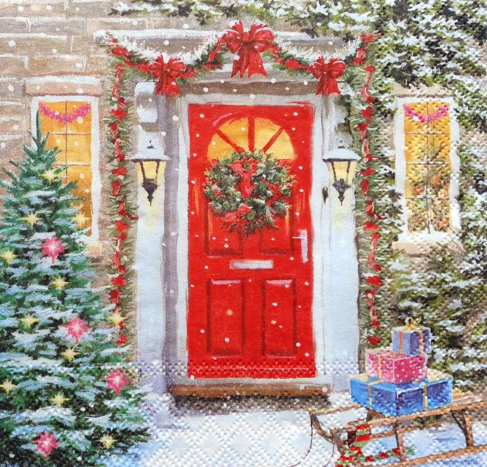 クリスマスレッドドア オンラインパズル