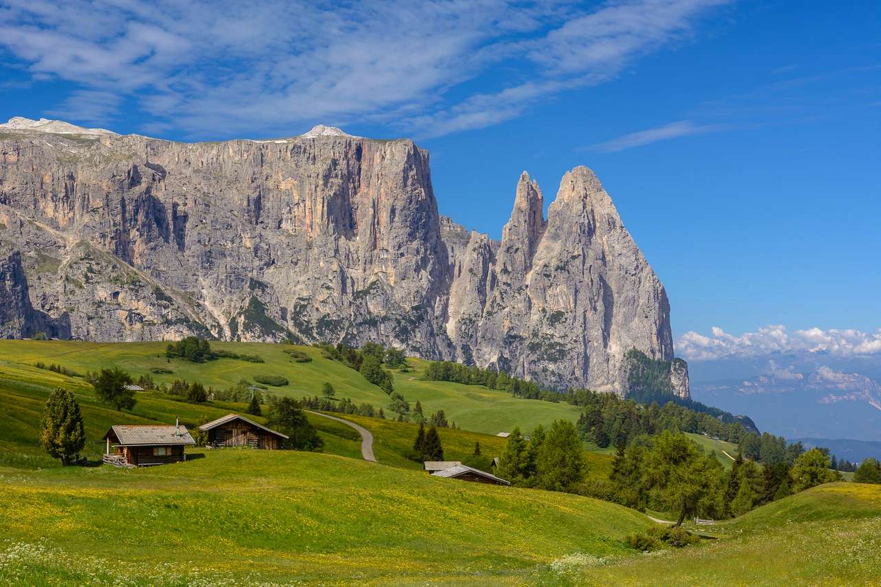 Hory v Jižním Tyrolsku online puzzle
