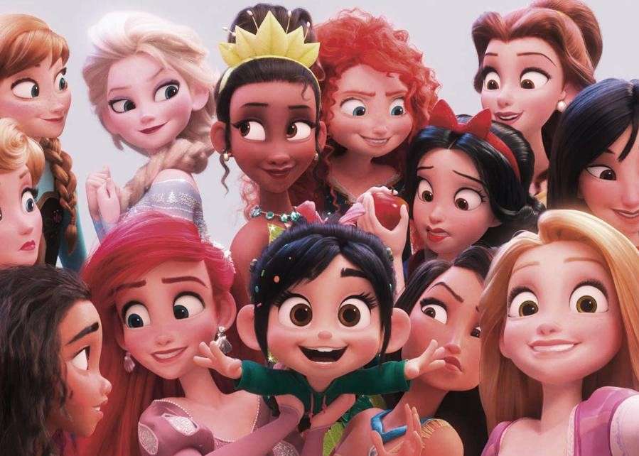 Ralph el demoledor - Chicas Disney rompecabezas en línea