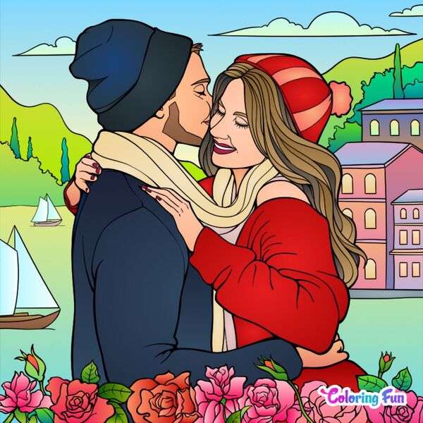 Couple in love #120 online puzzle
