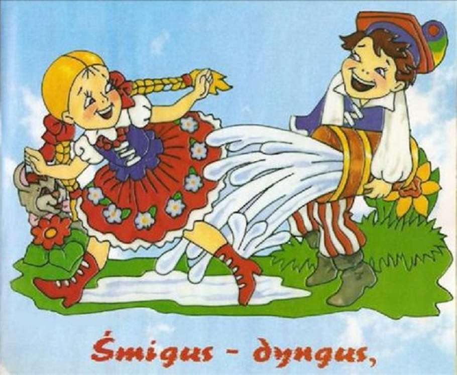 Śmigus-Dyngus. puzzle en ligne
