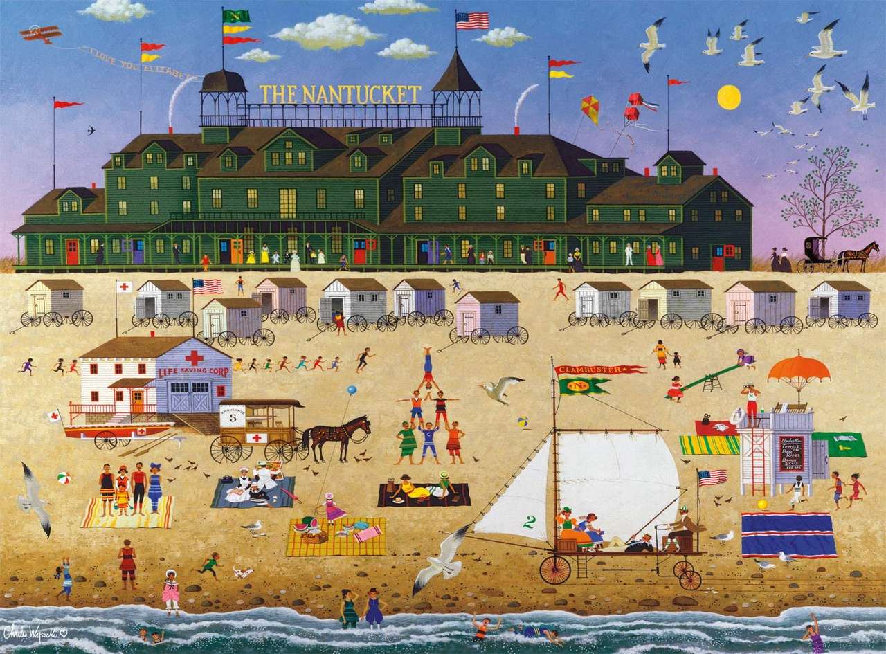 O hotel do mar de Nantucket puzzle online