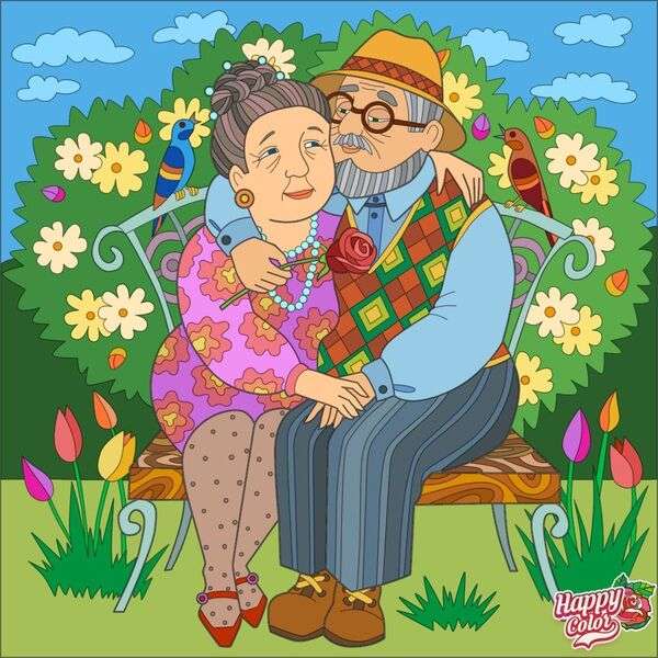 Couple in love #122 online puzzle