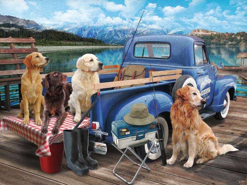 Puppies in Pickup #58 online puzzle