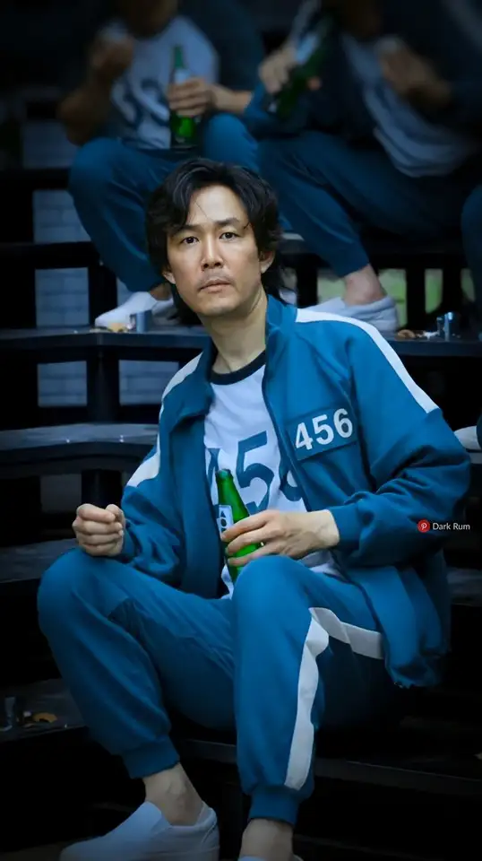 Netflix Squid Game Hoodie Blue Player Number 456 - PKAWAY