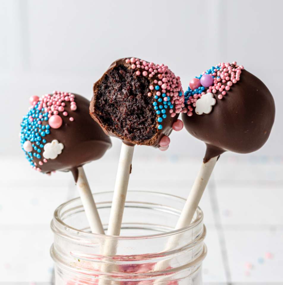 Chocoladecake Pops legpuzzel online