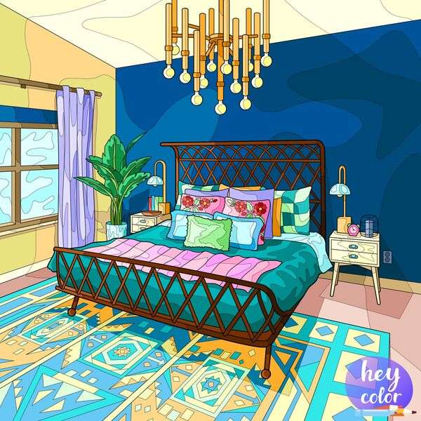 Mooie kamer van een huis #19 legpuzzel online
