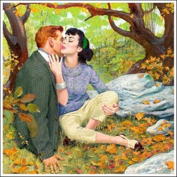 Couple in love #125 jigsaw puzzle online