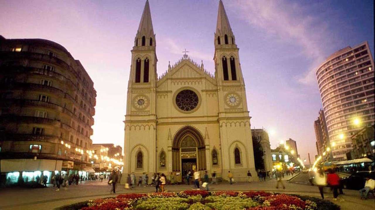 Катедралата на Куритиба онлайн пъзел