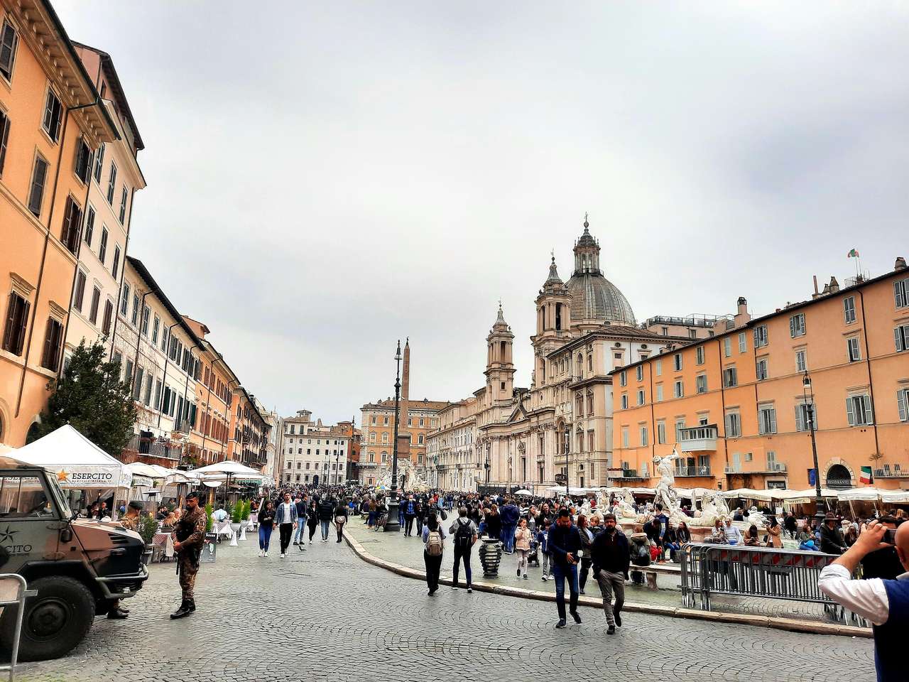 Rom Piazza Navona pussel på nätet