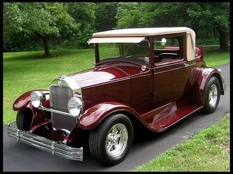 Auto Buick Master Street Rod Anno 1928 puzzle online