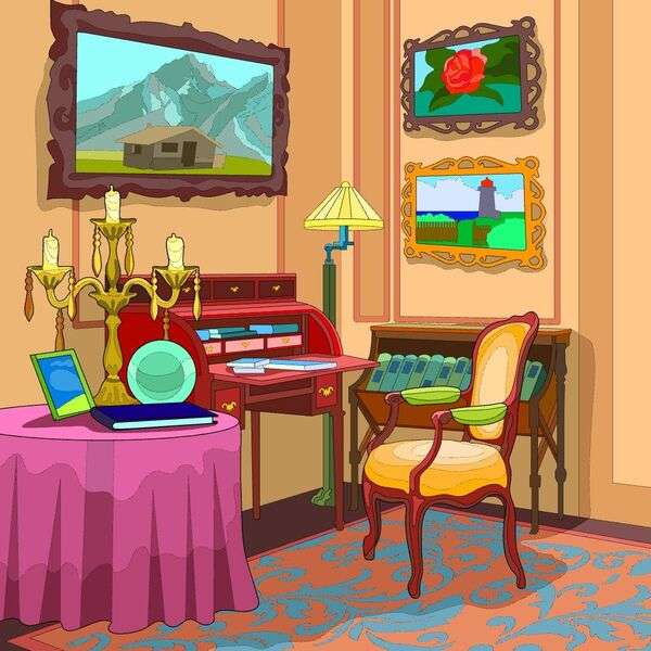 Study room of a house #17 jigsaw puzzle online