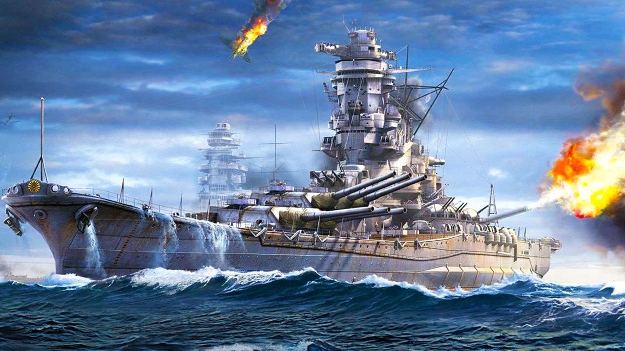 Yamato acorazado rompecabezas en línea