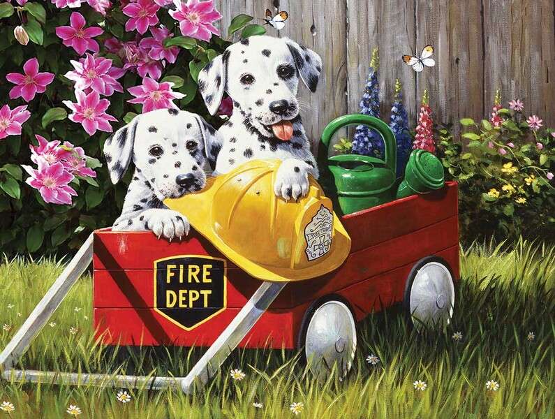 Brandhundar #62 pussel på nätet