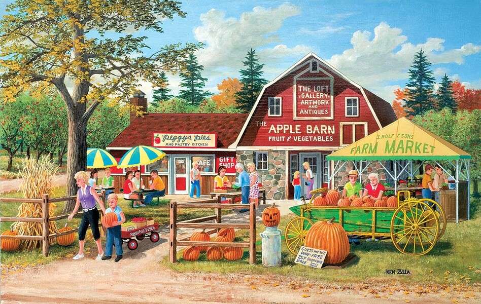 Harvest Market jigsaw puzzle online