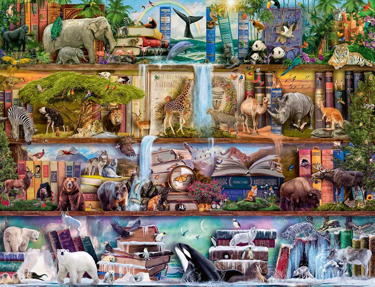 Bellissimo mondo animale puzzle online