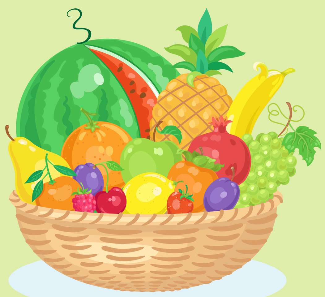 frutas sala puzzle online