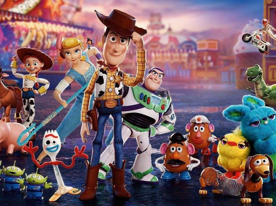 Toy Story - филм за деца онлайн пъзел