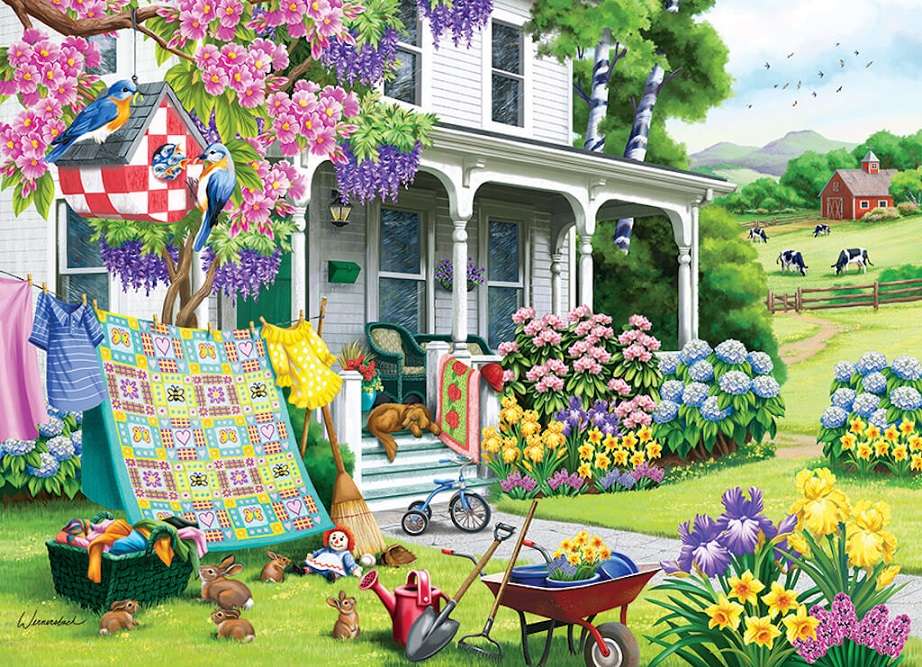 << In the countryside >> jigsaw puzzle online