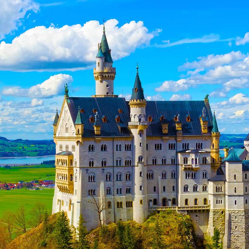 Баварски замък онлайн пъзел