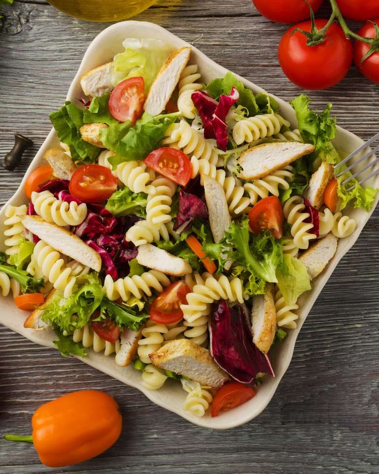 salade met pasta legpuzzel online