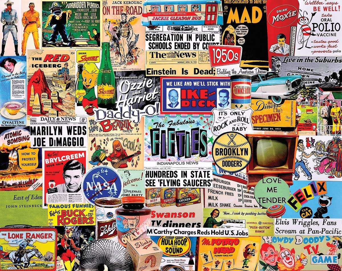 reclame din anii 50 jigsaw puzzle online