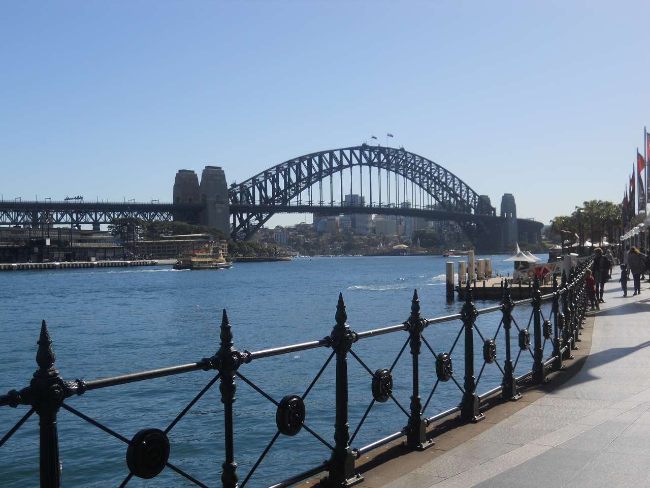 Сіднейський міст-гавань онлайн пазл