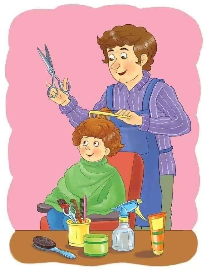 profissão de cabeleireiro puzzle online