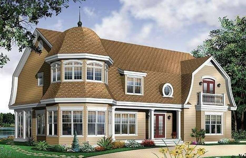 Къща в американски стил (42) #160 онлайн пъзел